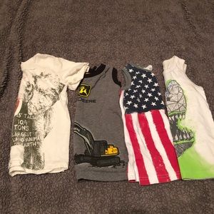 Boys 4/T tshirt and tank tops